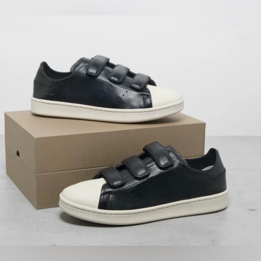 Y-3 Stan Smith Black Velcro Shoes